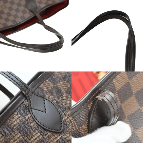 LOUIS VUITTON Neverfull MM Shoulder Bag Damier Ebene BN U.S.A. N51105 40KB322 - Picture 8 of 16